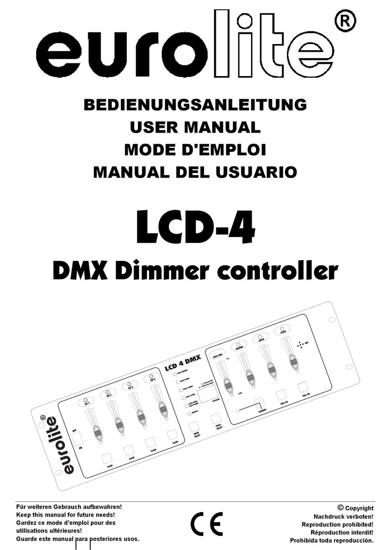 EuroLite LCD-4 user manual
