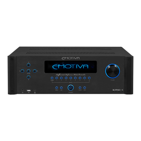Emotiva XMC-1 User manual