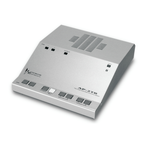 Louroe AP-2TB operating instructions
