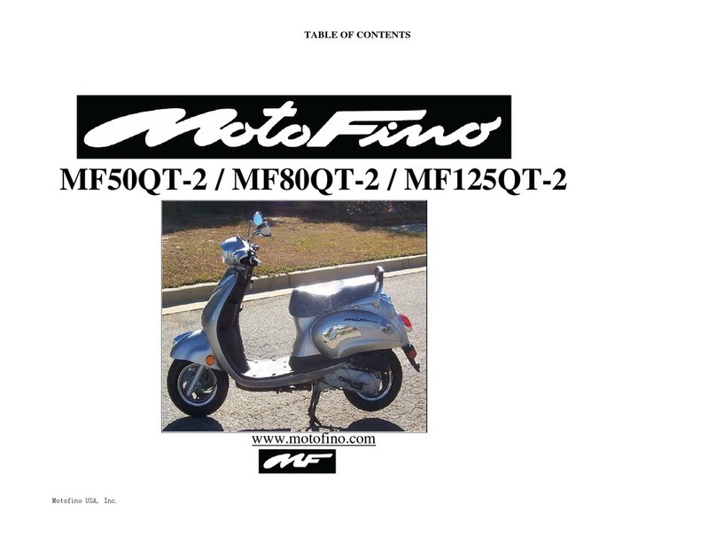 MotoFino MF50QT-2 User manual