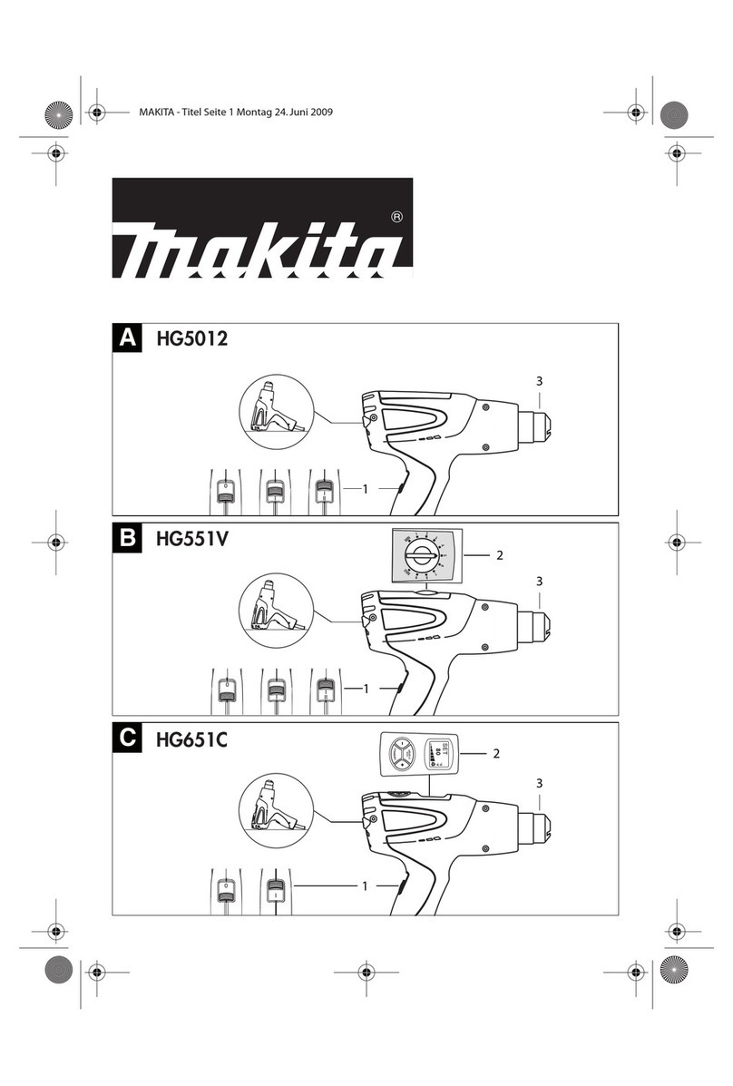 Makita HG5012 user manual