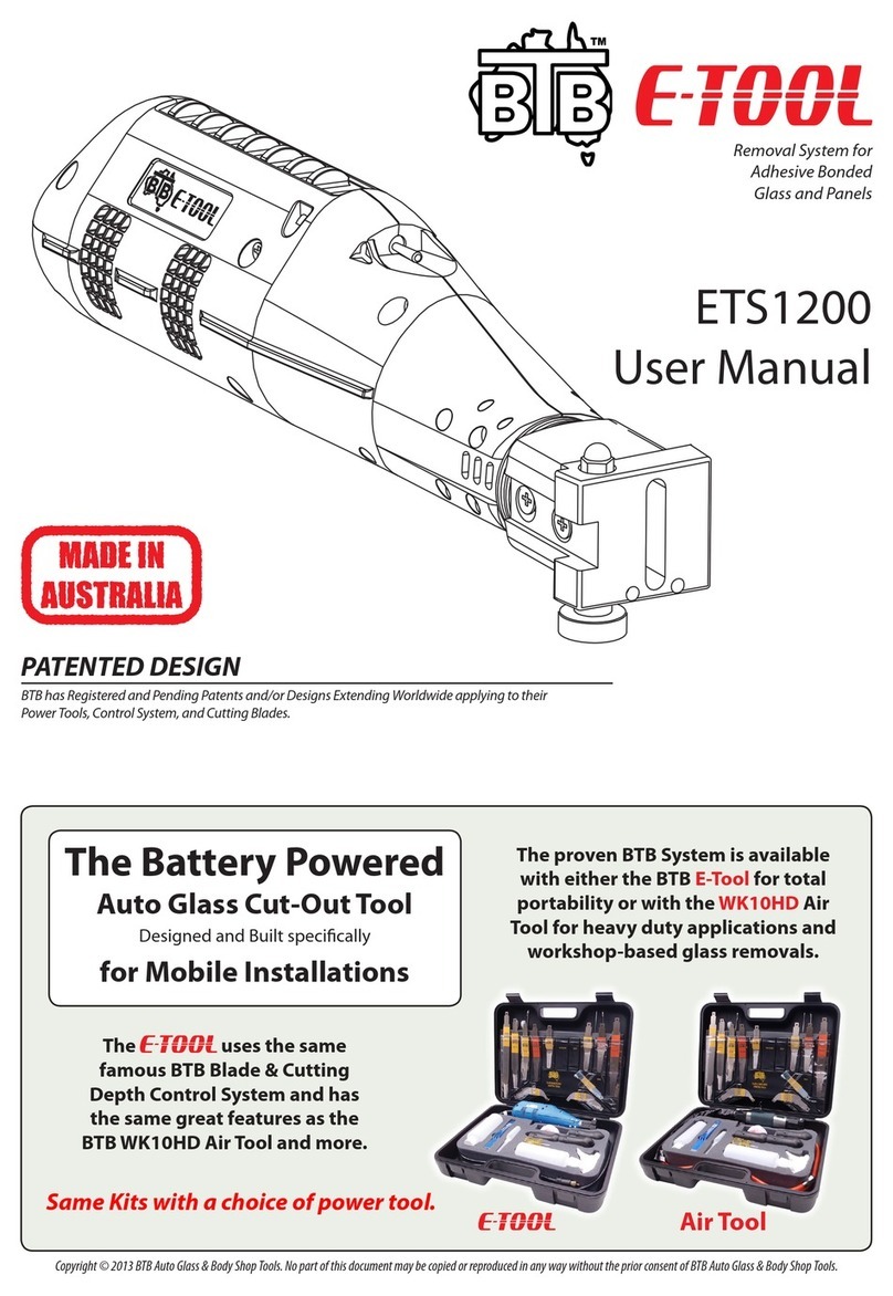 BTB ETS1200 E-Tool user manual