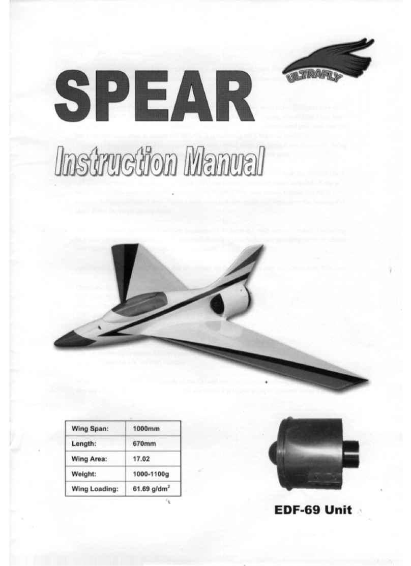Ultrafly SPEAR EDF-69 User manual Ultrafly SPEAR EDF-69 User manual