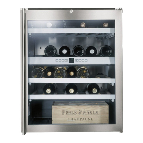 Gaggenau RW 404 operating instructions
