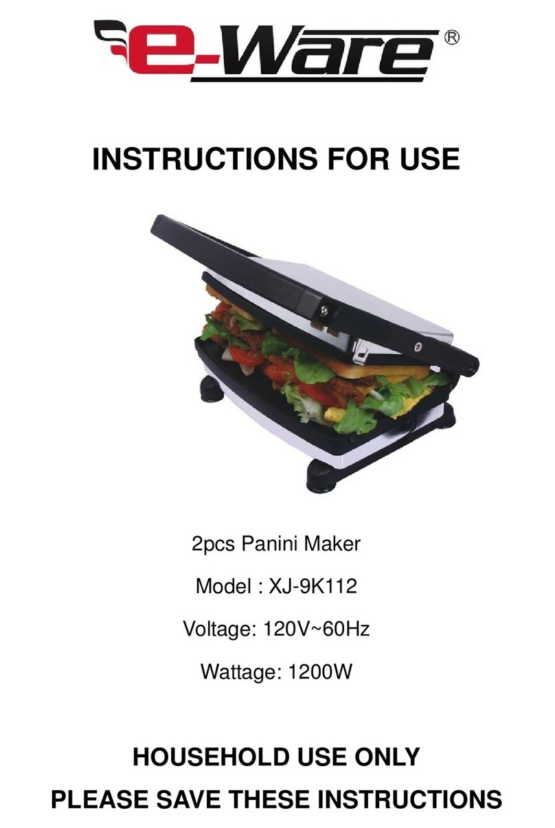 e-Ware XJ-9K112 Instructions for use