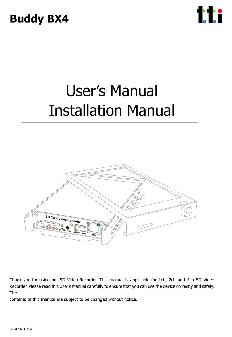 TTI Buddy BX4 user manual