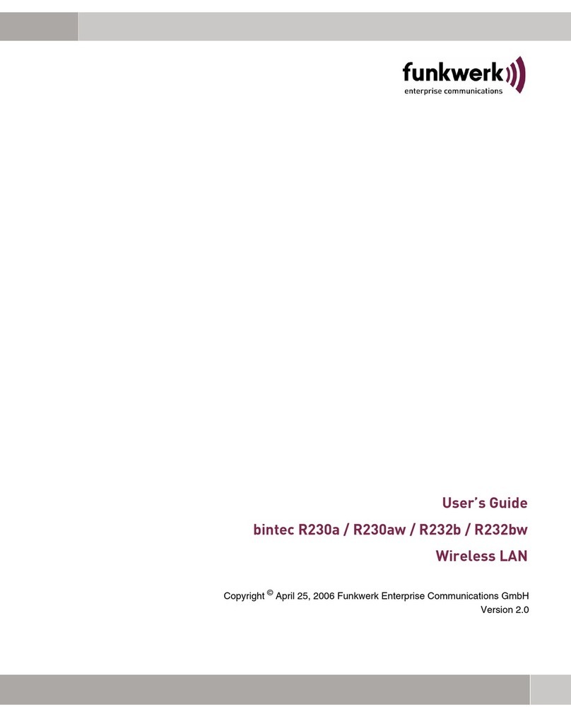Funkwerk bintec R230a user guide