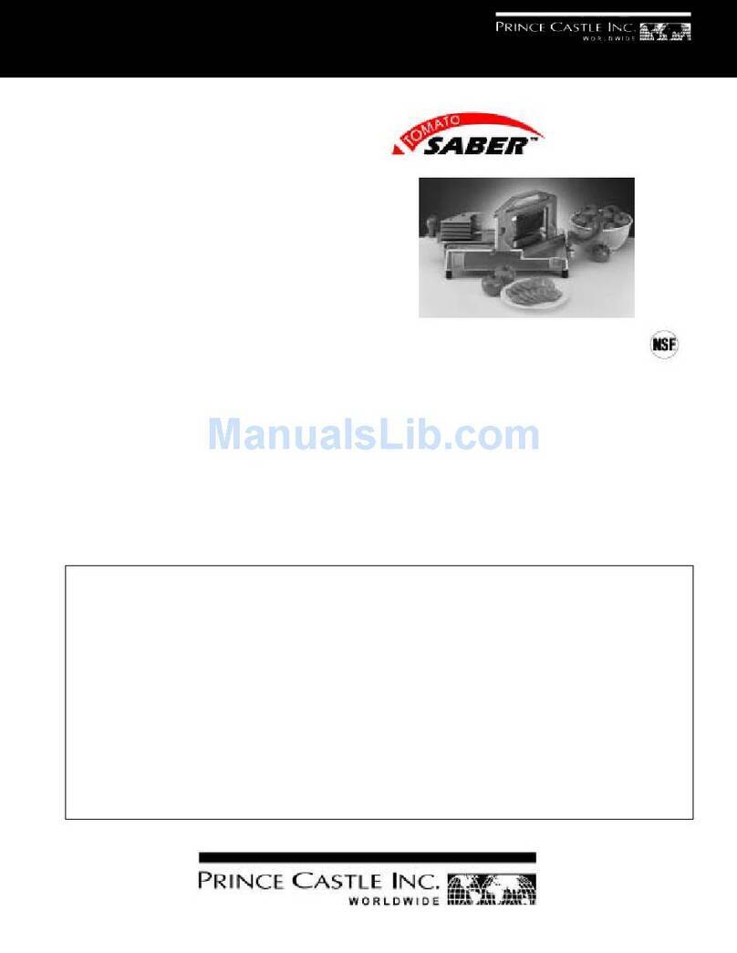 Prince Castle 943-BMC user manual