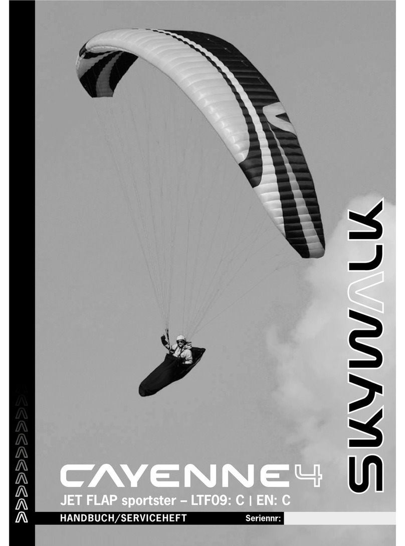 Skywalk Cayenne4 User manual Skywalk Cayenne4 User manual