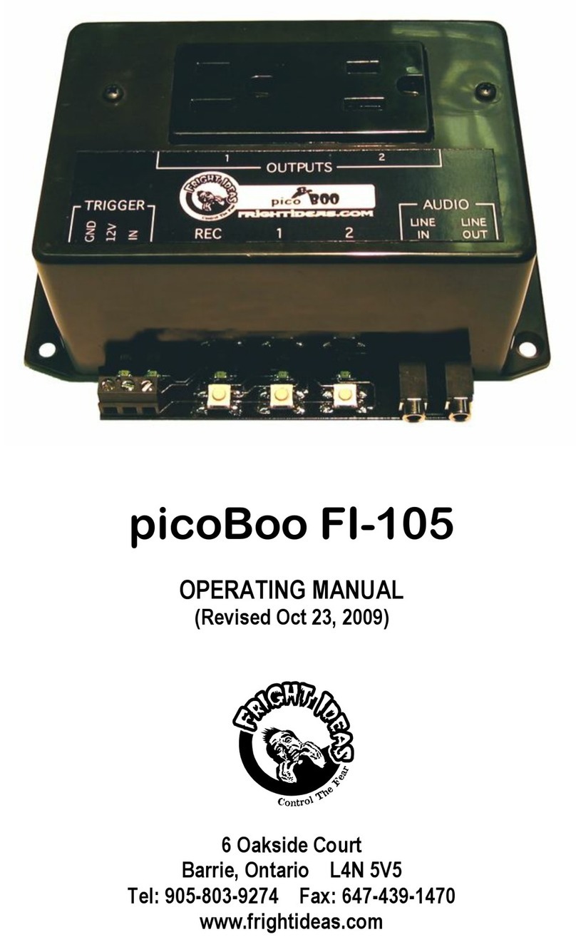 picoBoo FI-105 operating manual
