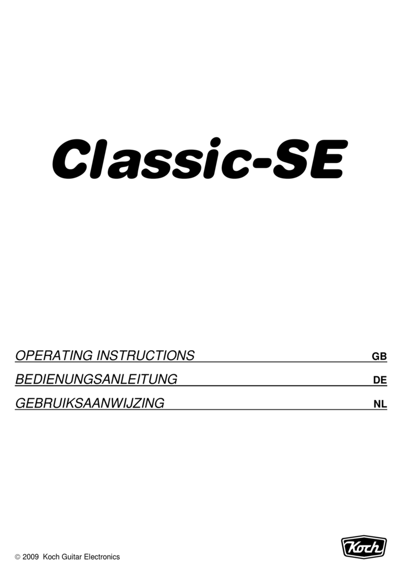 Koch Classic-SE operating instructions