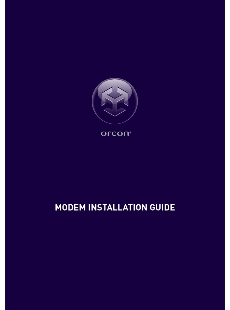 Siemens Orcon Homehub User manual Siemens Orcon Homehub User manual