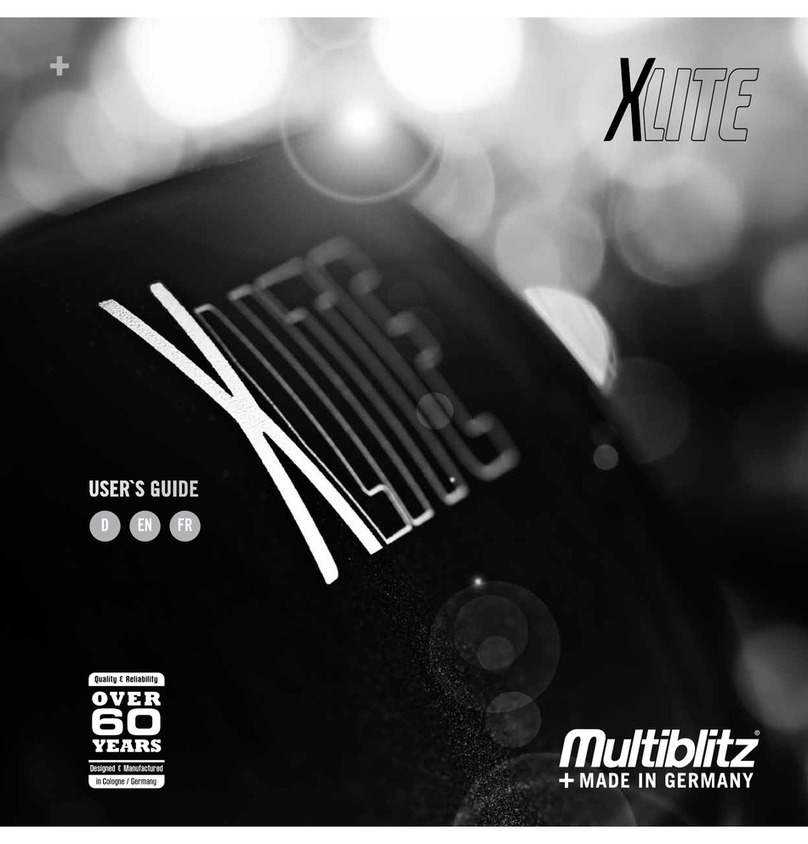 Multiblitz Xlite user guide