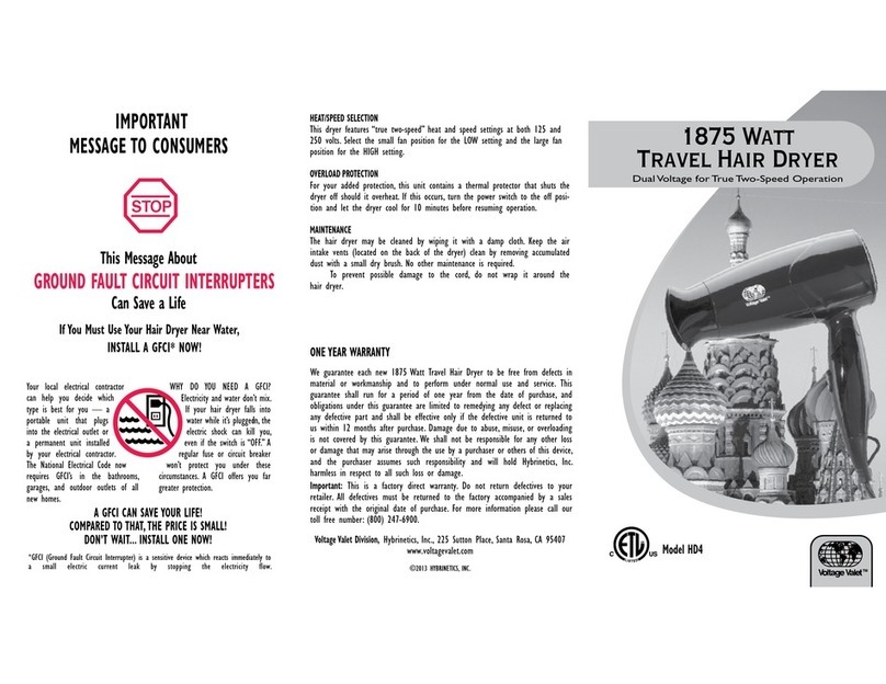 Voltage Valet HD4 user manual