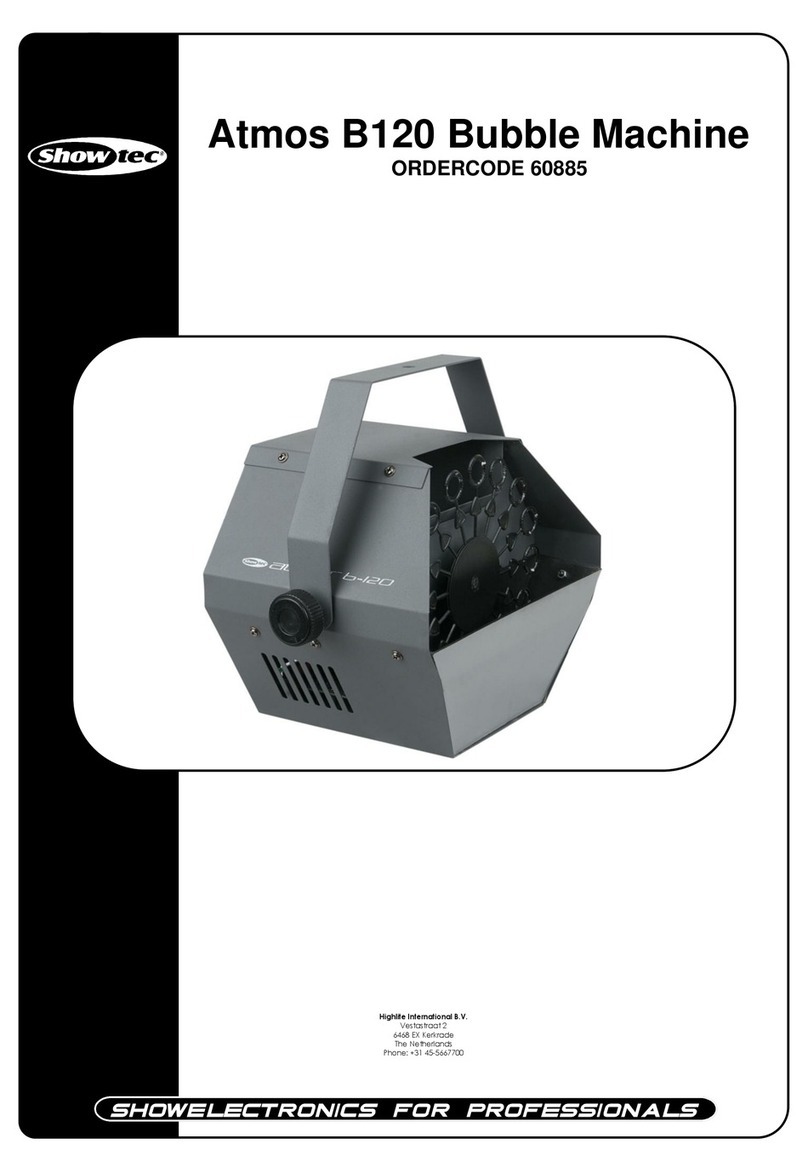 Show Tec Atmos B120 user guide