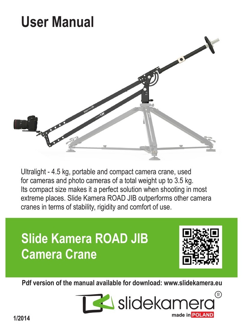 Slide Kamera ROAD JIB user manual