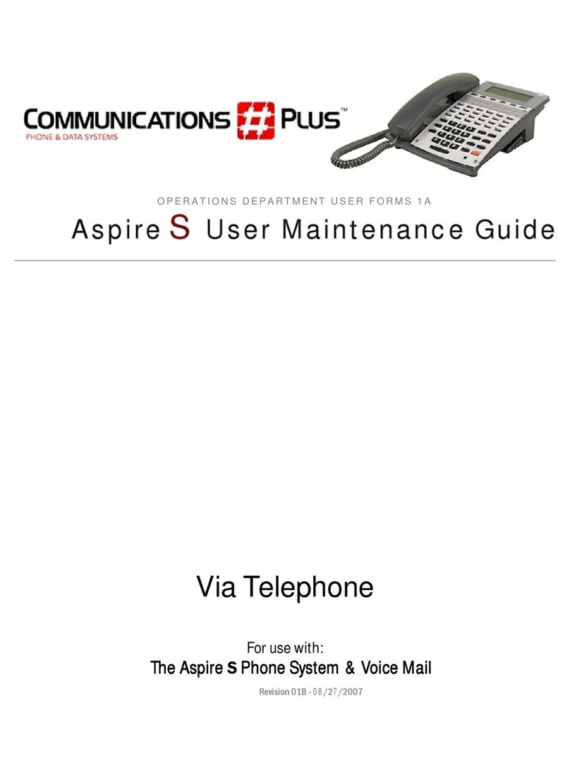 Communications Plus Aspire S user guide