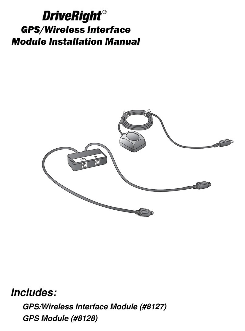 Davis Instruments DriveRight installation manual Davis Instruments DriveRight installation manual
