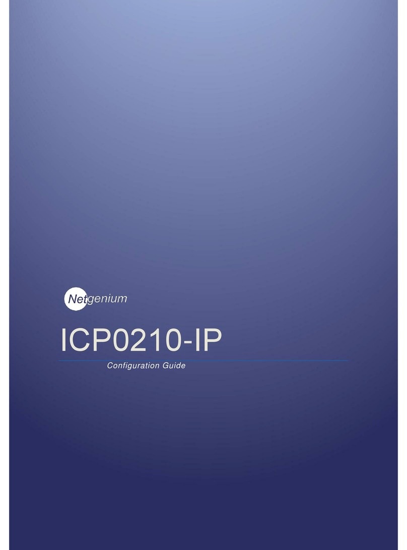 Netgenium ICP0210-IP User manual