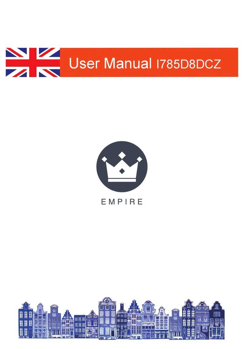 Empire I785D8DCZ user manual