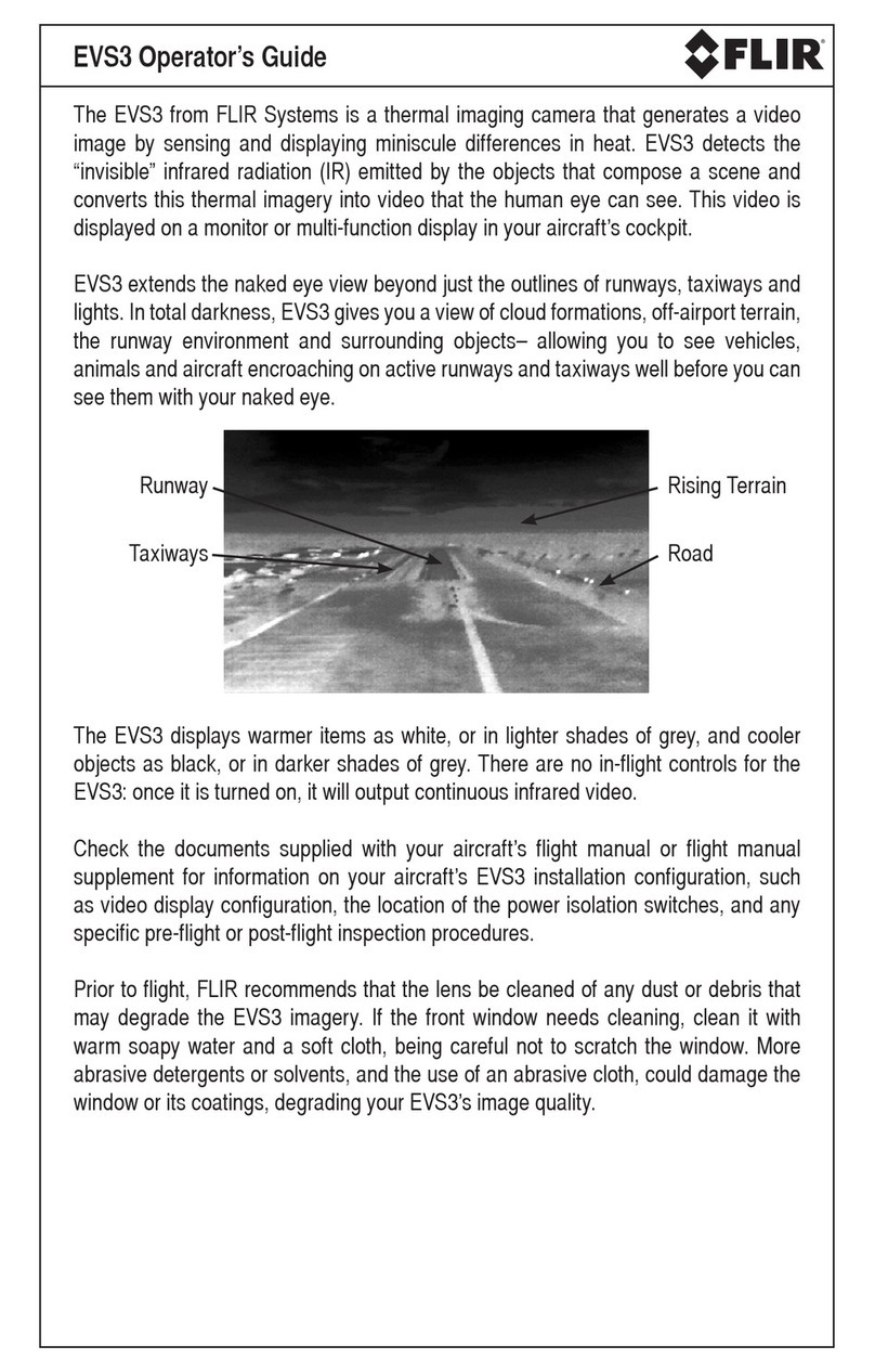 FLIR EVS3 Operator's guide