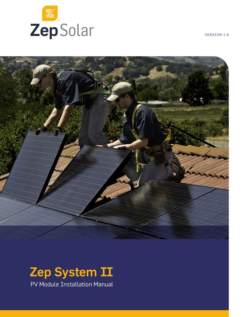 ZepSolar ZEP SYSTEM II installation manual