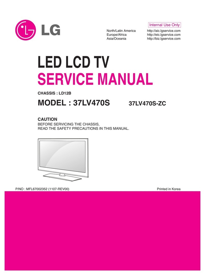 LG 37LV470S Service manual