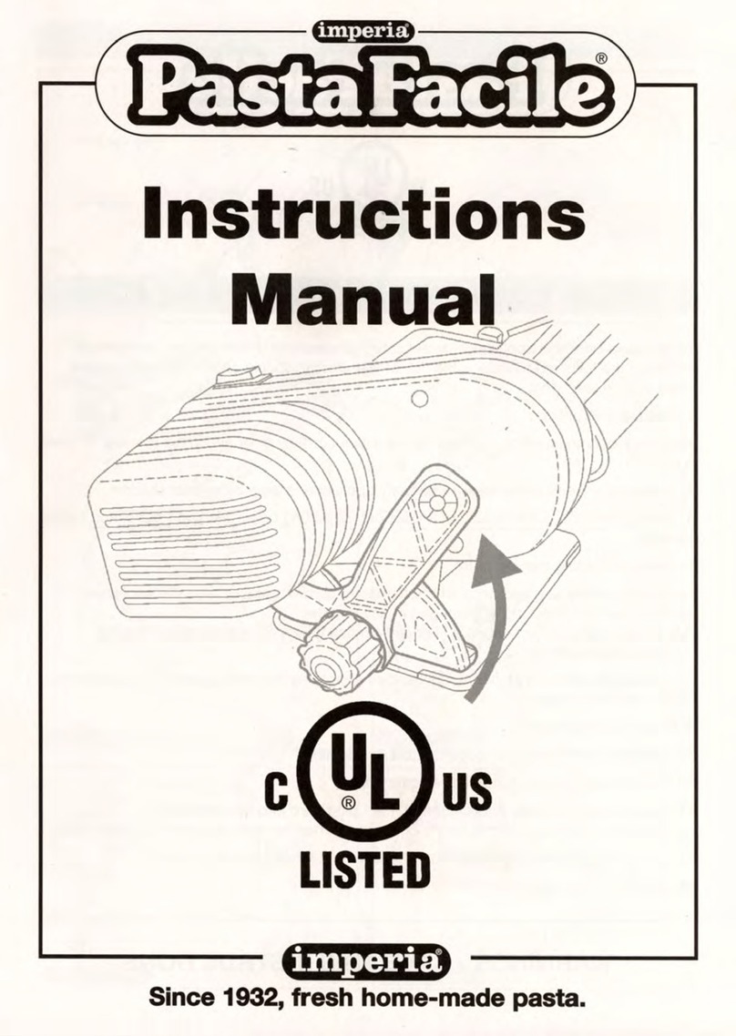 PastaFacile Imperia instruction manual