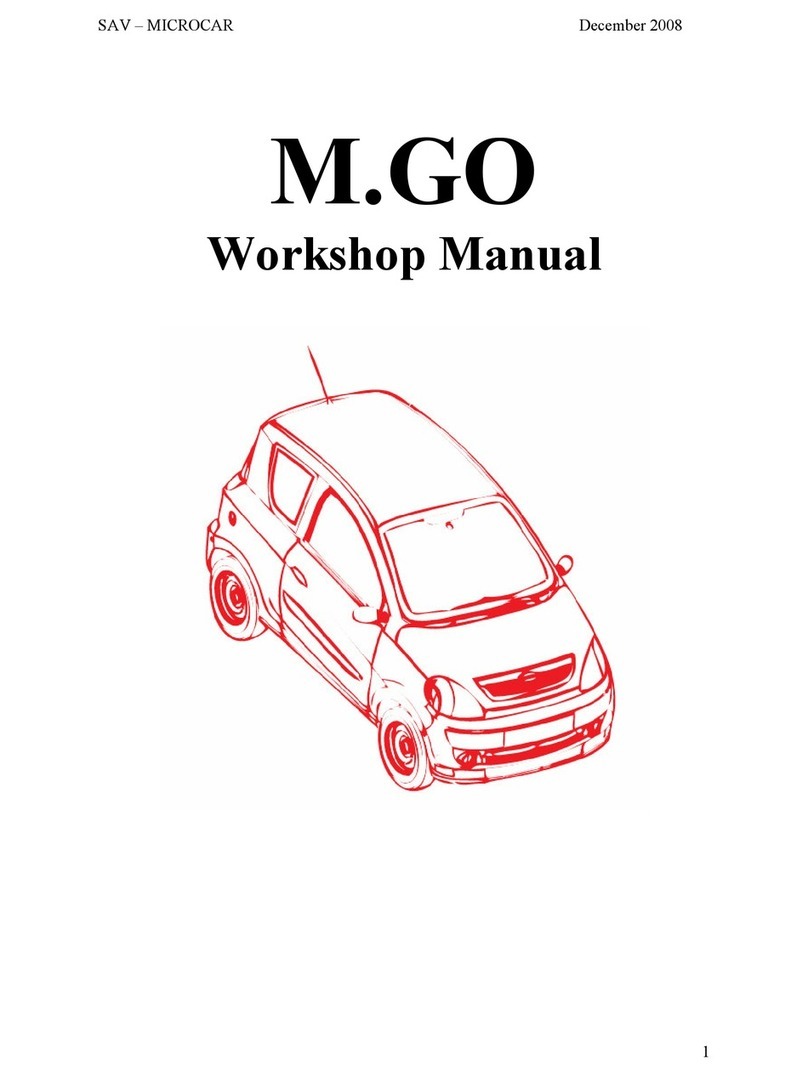 Microcar M.Go Instruction manual