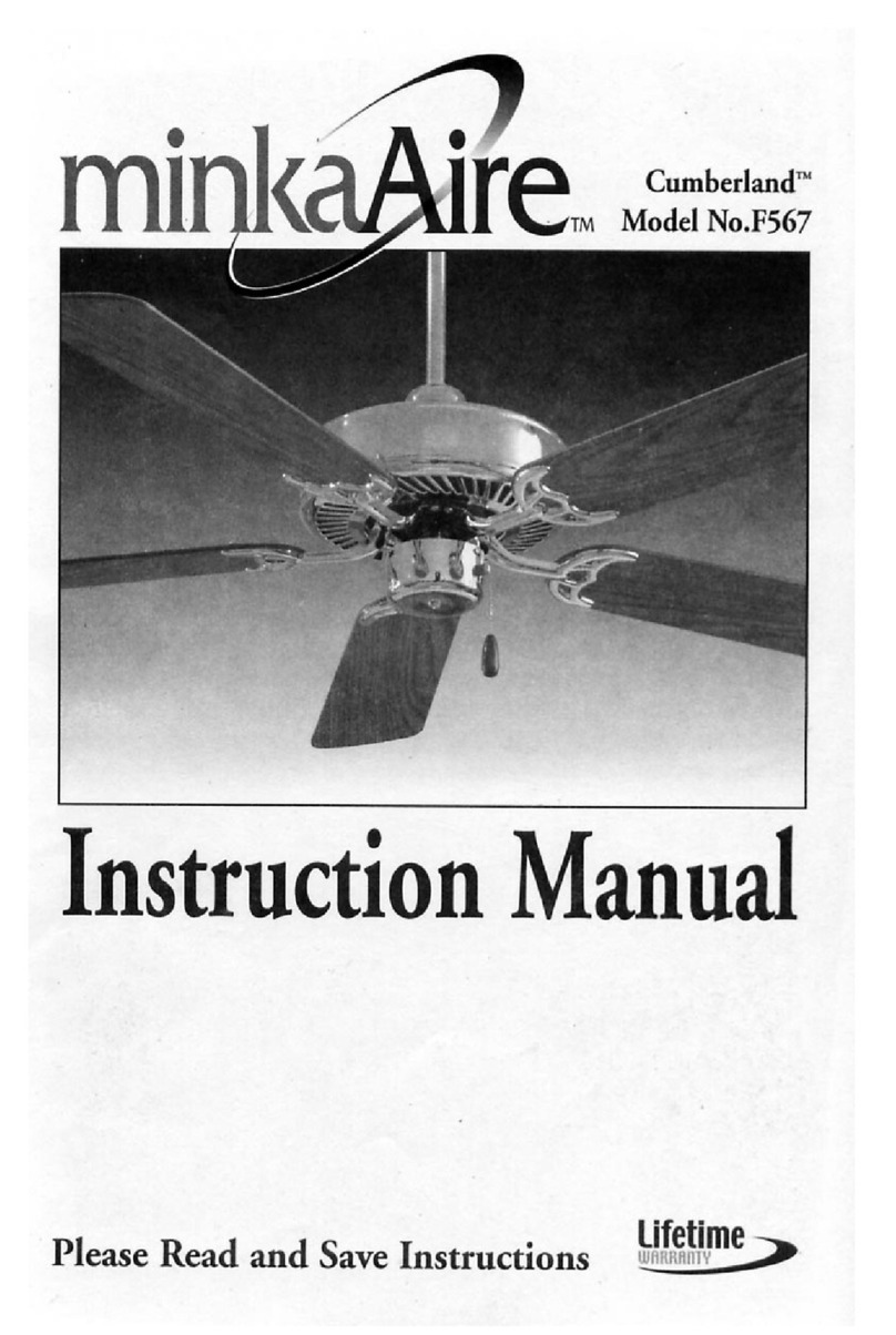 minkaAire GF567 instruction manual