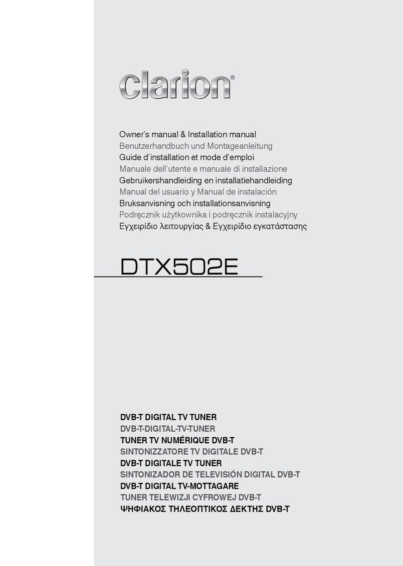 Clarion D??502? Repair manual