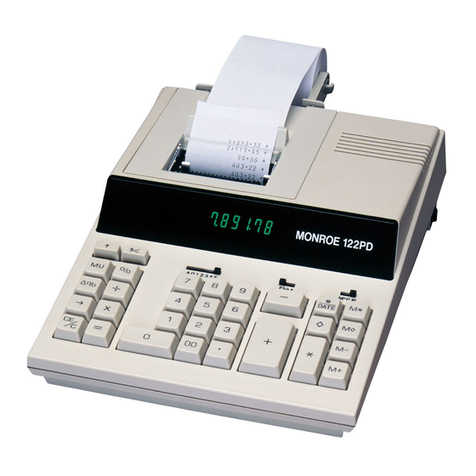 Monroe 122PD II User manual Monroe 122PD II User manual