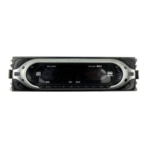 Sony CDX-CA680X User manual