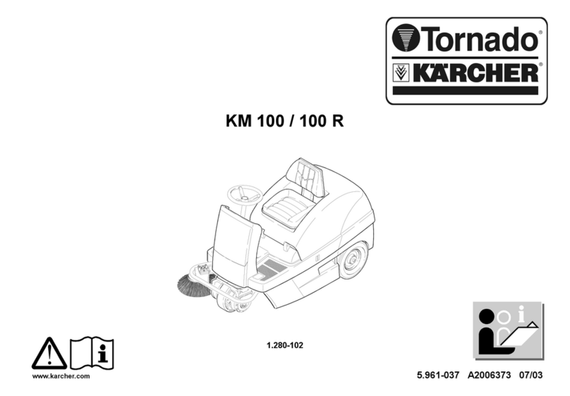 Tornado Karcher KM 100 operating instructions