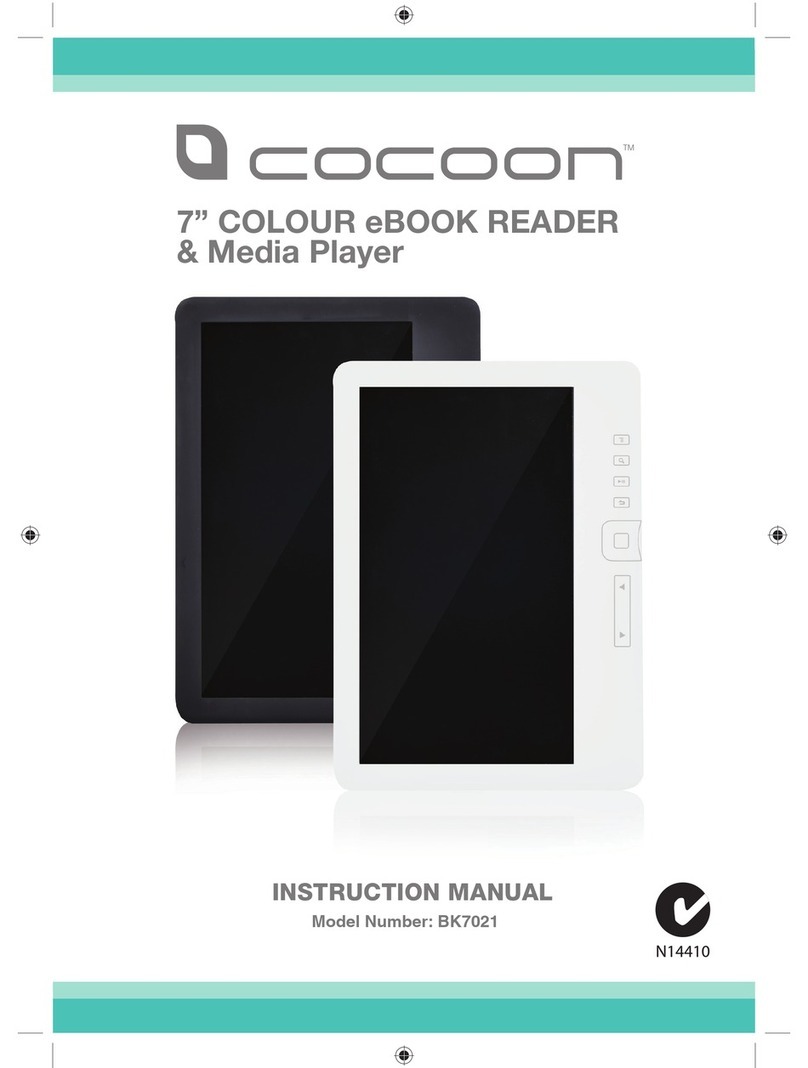 Cocoon BK7021 User manual