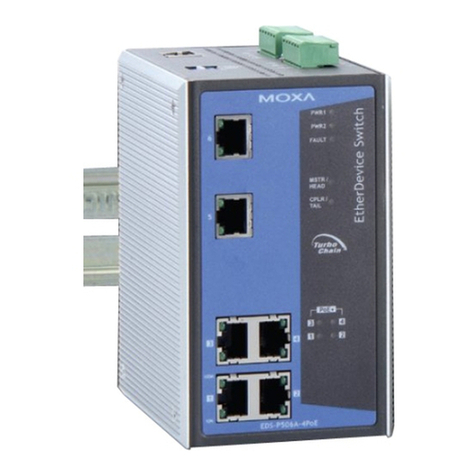 Moxa Technologies EtherDevice EDS-P506A-4PoE Series user manual