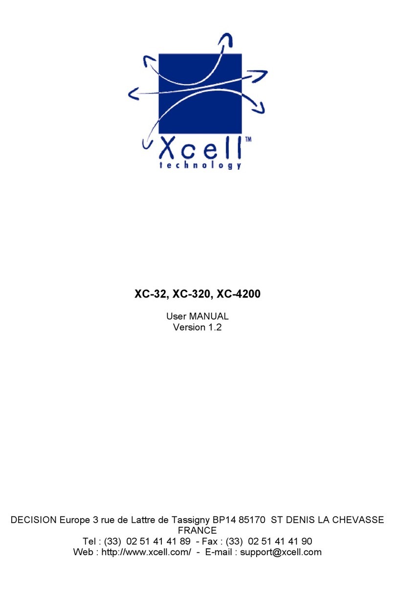 XCell XC-32 user manual