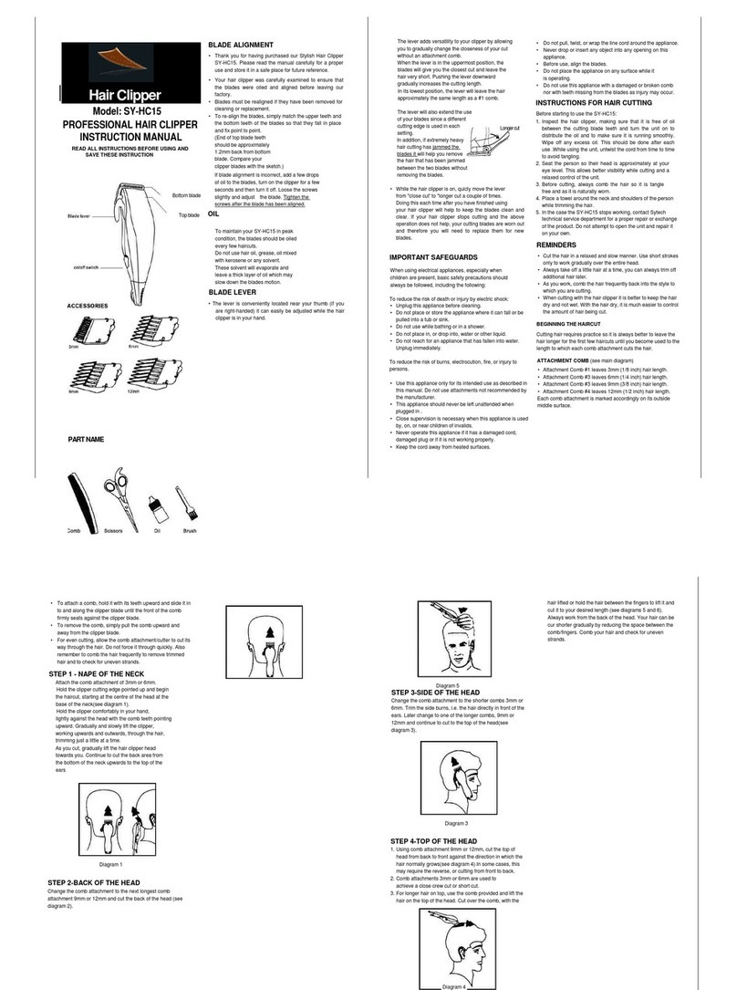 Sytech SY-HC15 User manual