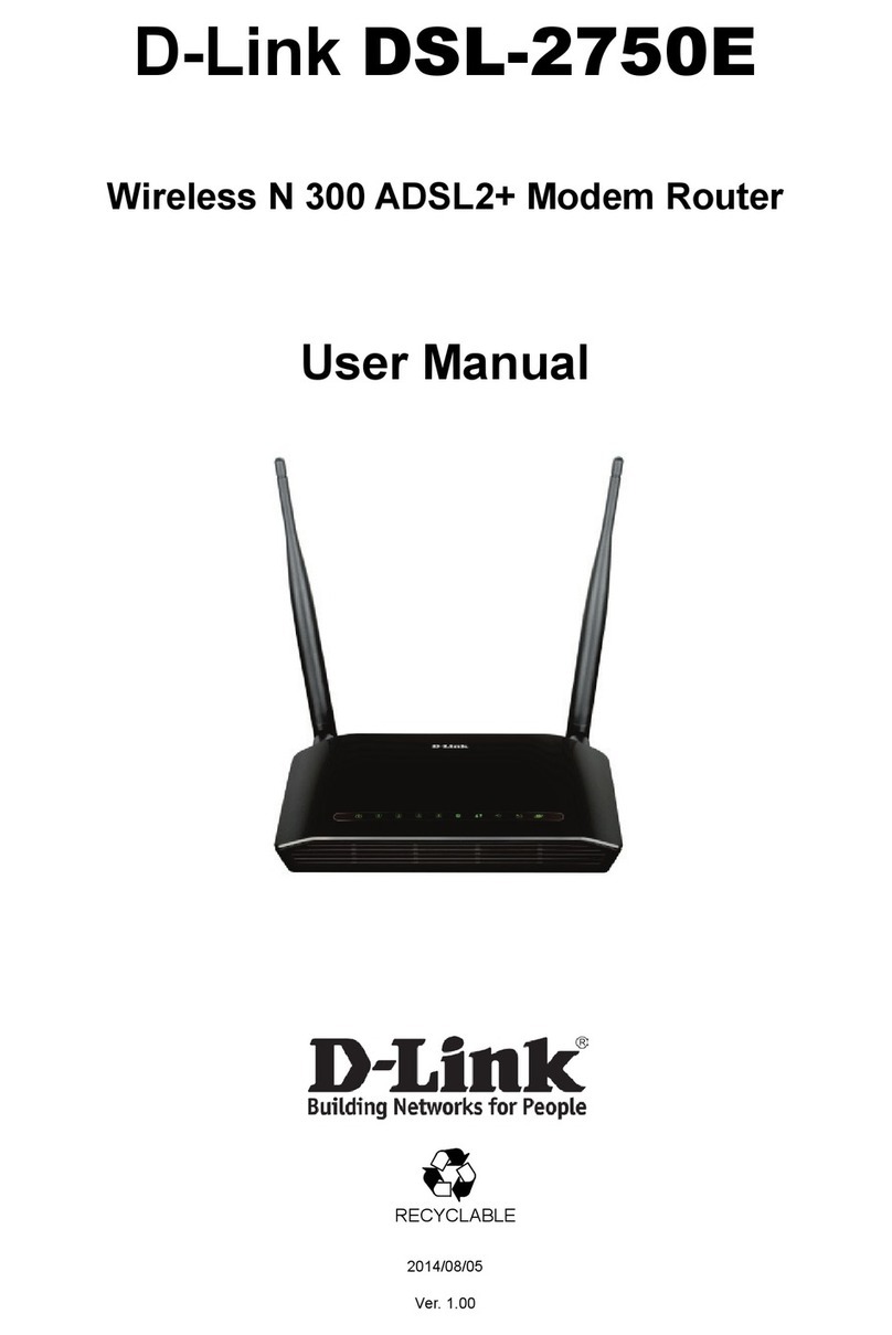 D-Link DSL-2750E User manual