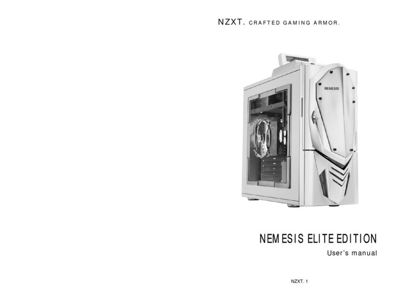 NZXT CRAFTED GAMING ARMOR NEMESIS ELITE EDITION User manual