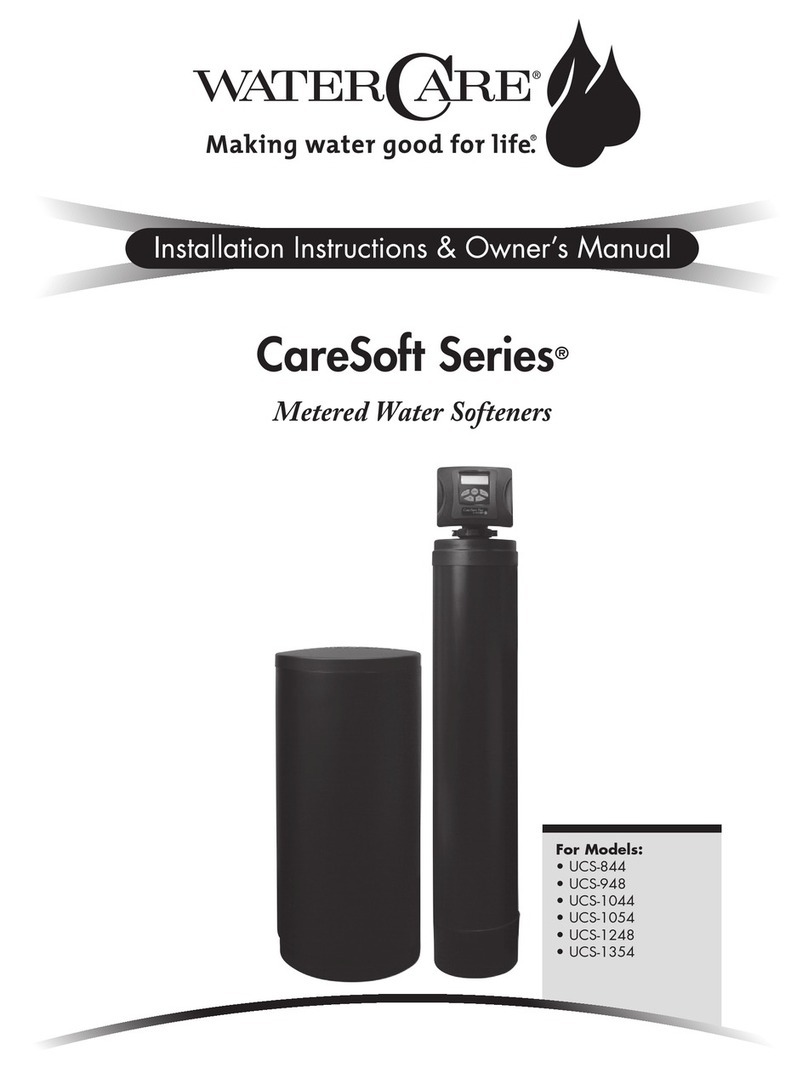 Water Care UCS-844 Installation instructions & owner's manual Water Care UCS-844 Installation instructions & owner's manual