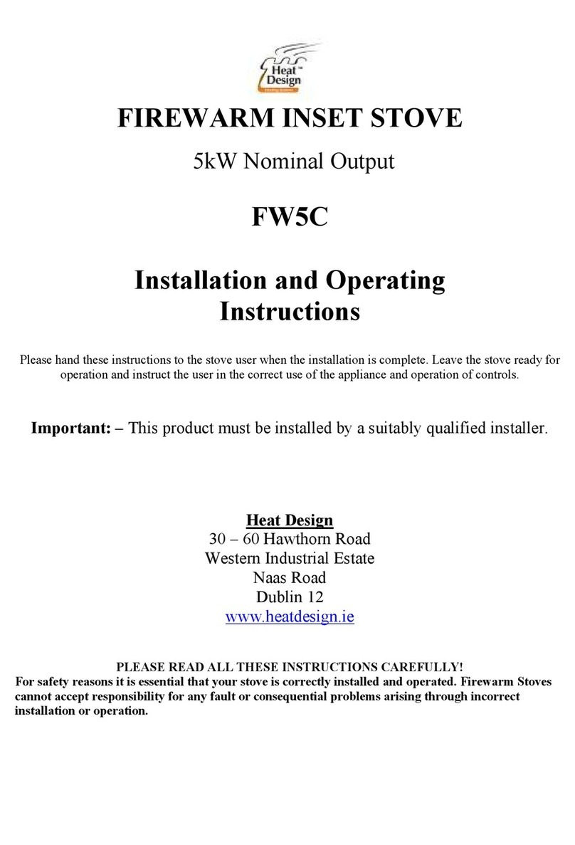 Heat Design FW5C User manual