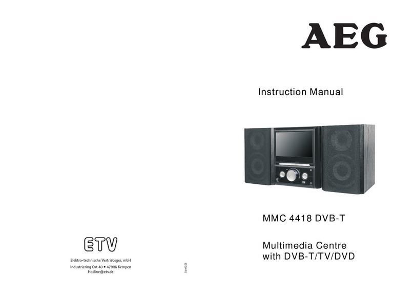 AEG MMC 4418 DVB-T instruction manual
