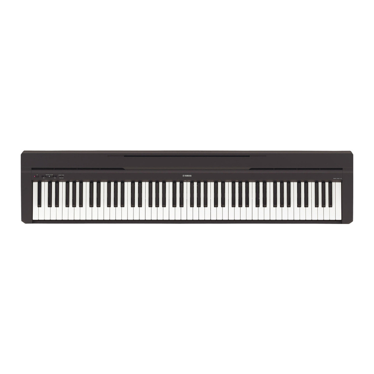 Yamaha P-45 User manual