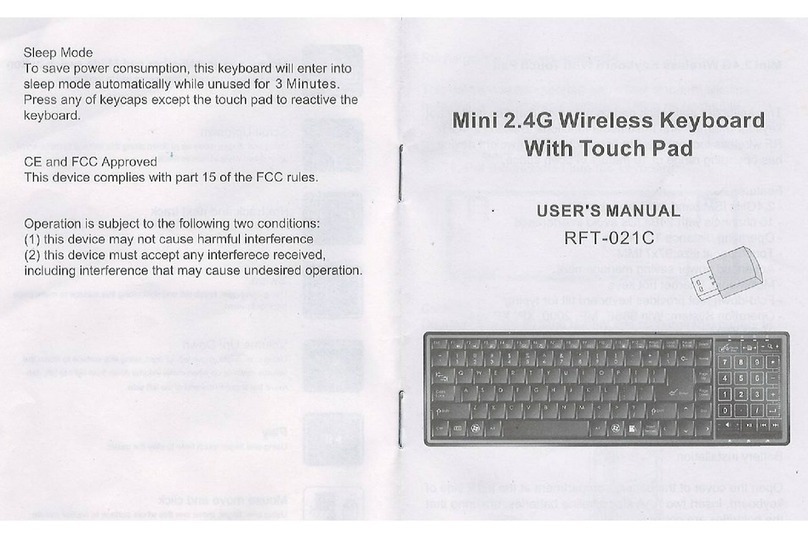 Box2s RFT-021C User manual
