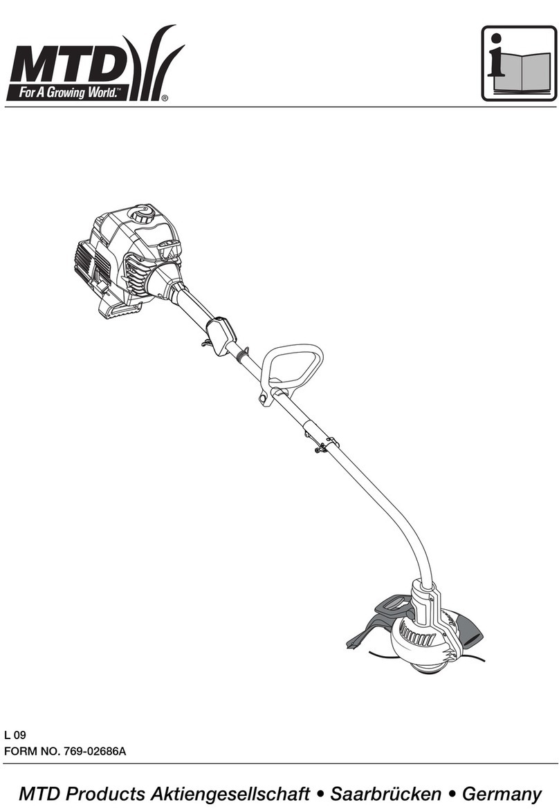 MTD 790 TB-TrimmerBlower User manual