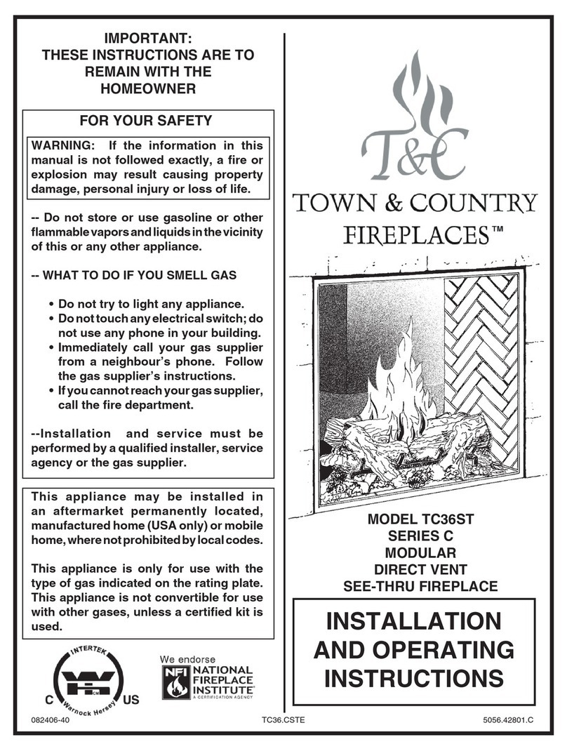 T&C TC36ST User manual