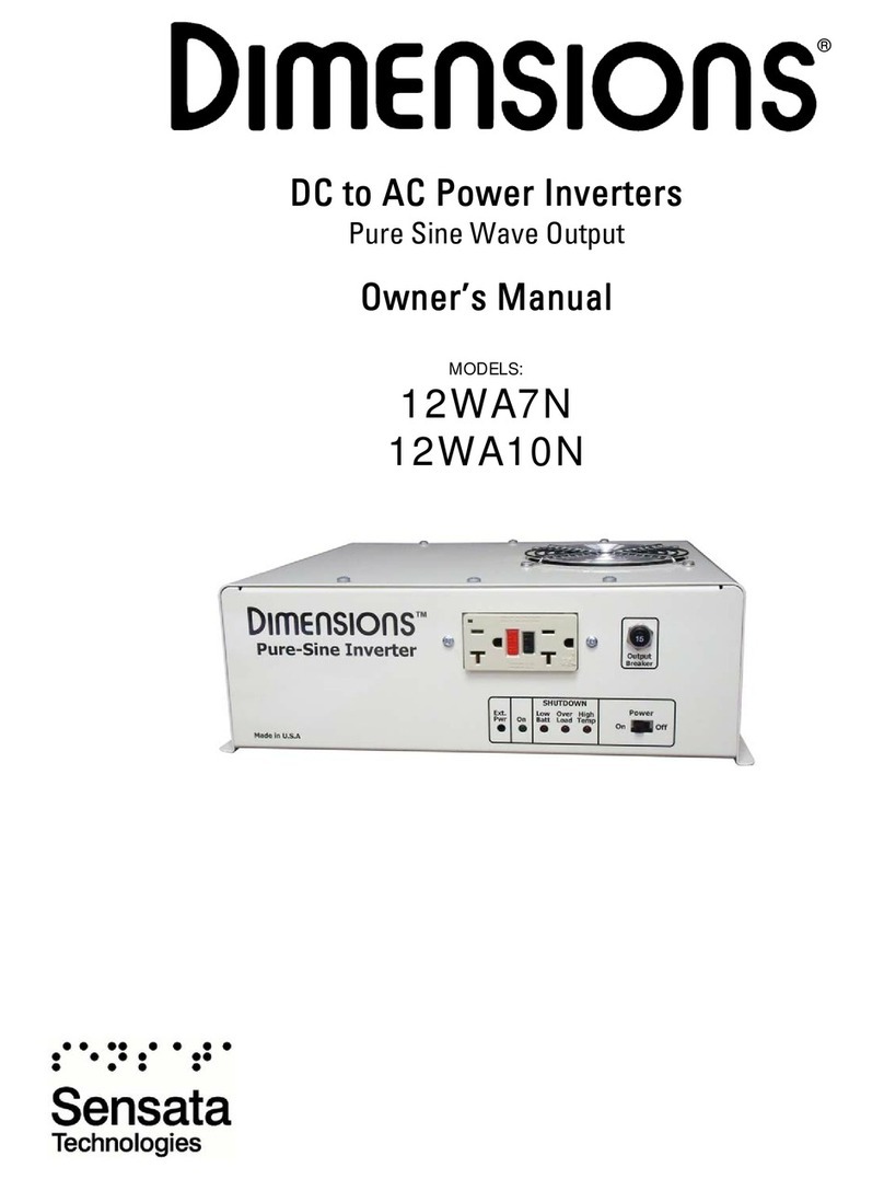 m-Dimension 12WA7N owner's manual