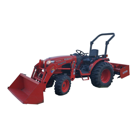 Kubota B3300SU Operator's manual