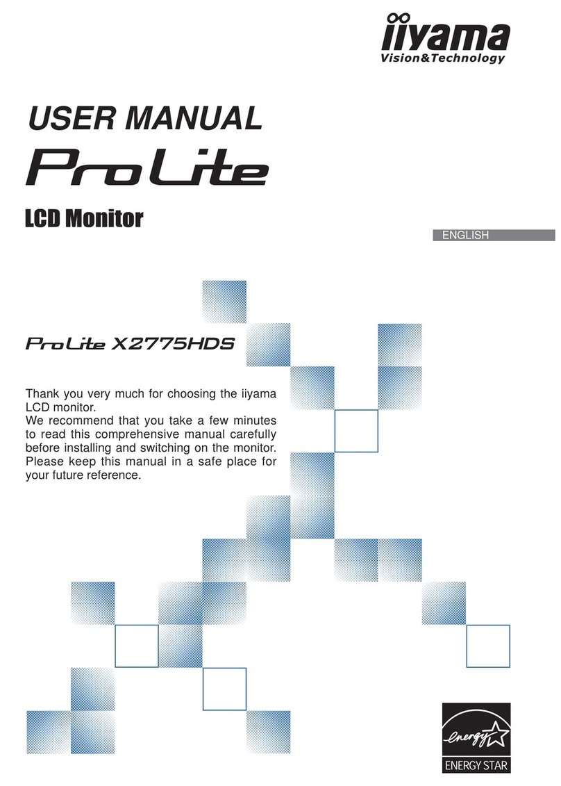 Iiyama ProLite X2775HDS User manual